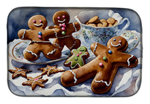 Load image into Gallery viewer, Christmas Gingerbread Dish Drying Mat