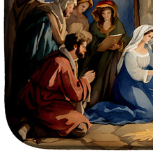 Load image into Gallery viewer, Christmas Nativity Scene Dish Drying Mat