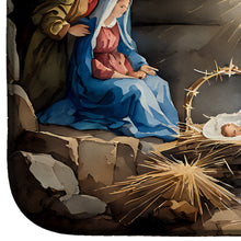 Load image into Gallery viewer, Christmas Nativity Scene Dish Drying Mat