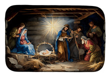 Load image into Gallery viewer, Christmas Nativity Scene Dish Drying Mat