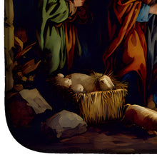 Load image into Gallery viewer, Christmas Nativity Scene Dish Drying Mat
