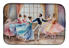 Load image into Gallery viewer, Christmas Nutcracker Ballet Dish Drying Mat