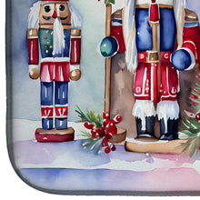 Load image into Gallery viewer, Christmas Nutcrackers Dish Drying Mat