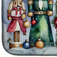 Load image into Gallery viewer, Christmas Nutcrackers Dish Drying Mat