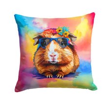 Load image into Gallery viewer, Hippie Animal Guinea Pig Throw Pillow - 14x14 Decorative Pillow – Art for Your Home &amp; Patio