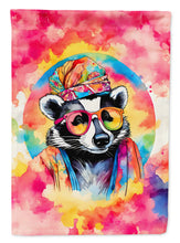 Load image into Gallery viewer, Badger Garden Flag - Hippie Aniimals - Animal-Themed Yard Decor