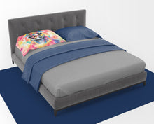 Load image into Gallery viewer, Hippie Animal Badger Standard Pillowcase – Artistic Decorative Front, White Back