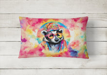 Load image into Gallery viewer, Hippie Animal Badger Throw Pillow