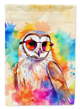 Load image into Gallery viewer, Barn Owl Garden Flag - Hippie Aniimals - Animal-Themed Yard Decor