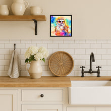 Load image into Gallery viewer, Hippie Animal Barn Owl Framed Metal Print