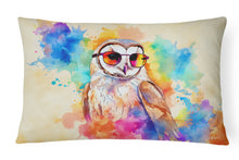 Load image into Gallery viewer, Hippie Animal Barn Owl Throw Pillow