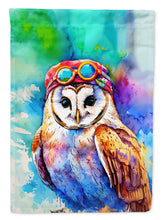 Load image into Gallery viewer, Barn Owl Garden Flag - Hippie Aniimals - Animal-Themed Yard Decor
