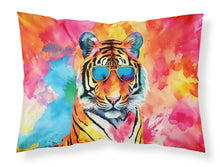 Load image into Gallery viewer, Hippie Animal Bengal Tiger Standard Pillowcase – Artistic Decorative Front, White Back