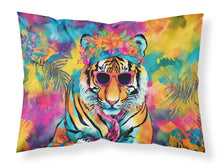 Load image into Gallery viewer, Hippie Animal Bengal Tiger Standard Pillowcase – Artistic Decorative Front, White Back