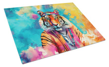 Load image into Gallery viewer, Hippie Animal Bengal Tiger Glass Cutting Boards – Durable, Decorative Kitchen Art