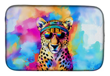 Load image into Gallery viewer, Hippie Animal Cheetah Dish Drying Mat