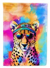 Load image into Gallery viewer, Cheetah Garden Flag - Hippie Aniimals - Animal-Themed Yard Decor