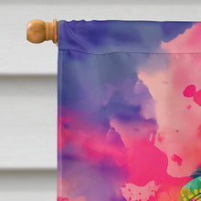 Load image into Gallery viewer, Hippie Animal Chimpanzee House Flag