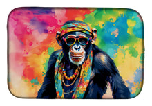 Load image into Gallery viewer, Hippie Animal Chimpanzee Dish Drying Mat
