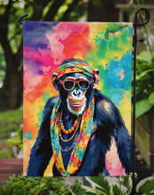 Load image into Gallery viewer, Chimpanzee Garden Flag - Hippie Aniimals - Animal-Themed Yard Decor