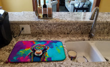 Load image into Gallery viewer, Hippie Animal Chimpanzee Dish Drying Mat