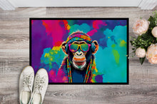 Load image into Gallery viewer, Hippie Animal Chimpanzee Doormat-24x36 Indoor / Outdoor Rug | Made in USA