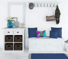 Load image into Gallery viewer, Hippie Animal Chimpanzee Throw Pillow