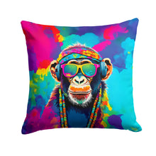 Load image into Gallery viewer, Hippie Animal Chimpanzee Throw Pillow