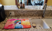 Load image into Gallery viewer, Hippie Animal Cockatoo Dish Drying Mat