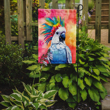 Load image into Gallery viewer, Cockatoo Garden Flag - Hippie Aniimals - Animal-Themed Yard Decor