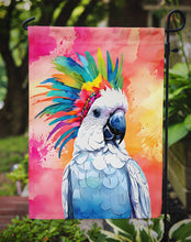 Load image into Gallery viewer, Cockatoo Garden Flag - Hippie Aniimals - Animal-Themed Yard Decor