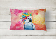 Load image into Gallery viewer, Hippie Animal Cockatoo Throw Pillow