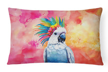 Load image into Gallery viewer, Hippie Animal Cockatoo Throw Pillow