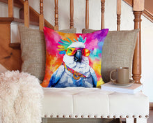 Load image into Gallery viewer, Hippie Animal Cockatoo Throw Pillow - 14x14 Decorative Pillow – Art for Your Home &amp; Patio