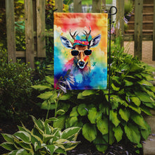 Load image into Gallery viewer, Deer Garden Flag - Hippie Aniimals - Animal-Themed Yard Decor