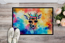 Load image into Gallery viewer, Hippie Animal Deer Doormat - 18X27 Indoor / Outdoor Rug | Made in USA