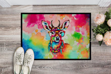 Load image into Gallery viewer, Hippie Animal Deer Doormat-24x36 Indoor / Outdoor Rug | Made in USA