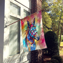 Load image into Gallery viewer, Hippie Animal Donkey House Flag