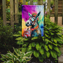 Load image into Gallery viewer, Donkey Garden Flag - Hippie Aniimals - Animal-Themed Yard Decor