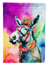 Load image into Gallery viewer, Donkey Garden Flag - Hippie Aniimals - Animal-Themed Yard Decor