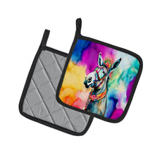 Load image into Gallery viewer, Hippie Animal Donkey Pot Holders - Set of 2 Decorative Kitchen Helpers | Made in the USA