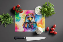 Load image into Gallery viewer, Hippie Animal Eagle Glass Cutting Boards – Durable, Decorative Kitchen Art
