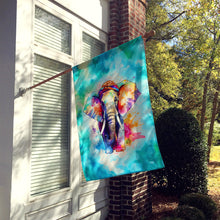 Load image into Gallery viewer, Hippie Animal Elephant House Flag
