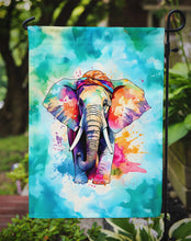 Load image into Gallery viewer, Elephant Garden Flag - Hippie Aniimals - Animal-Themed Yard Decor