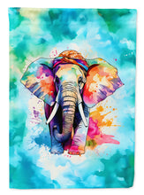 Load image into Gallery viewer, Elephant Garden Flag - Hippie Aniimals - Animal-Themed Yard Decor