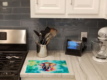 Load image into Gallery viewer, Hippie Animal Elephant Glass Cutting Boards – Durable, Decorative Kitchen Art