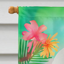 Load image into Gallery viewer, Hippie Animal Flamingo House Flag