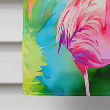 Load image into Gallery viewer, Hippie Animal Flamingo House Flag