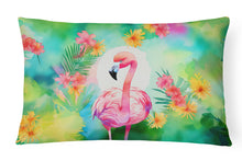 Load image into Gallery viewer, Hippie Animal Flamingo Throw Pillow
