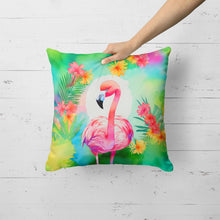 Load image into Gallery viewer, Hippie Animal Flamingo Throw Pillow
